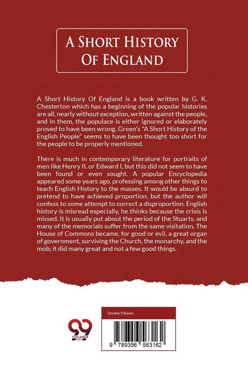 Produktbild: A Short History Of England