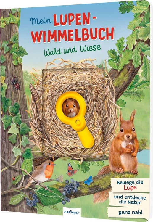 Produktbild: Mein Lupen-Wimmelbuch: Wald und Wiese