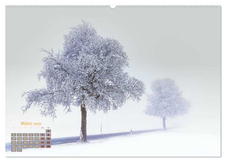 Produktbild: Vogtland - von Klingenthal bis G&ouml;ltzschtal (hochwertiger Premium Wandkalender 2026 DIN A2 quer), Kunstdruck in Hochglanz