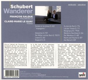 Produktbild: Sonate arpeggionne/Wanderer