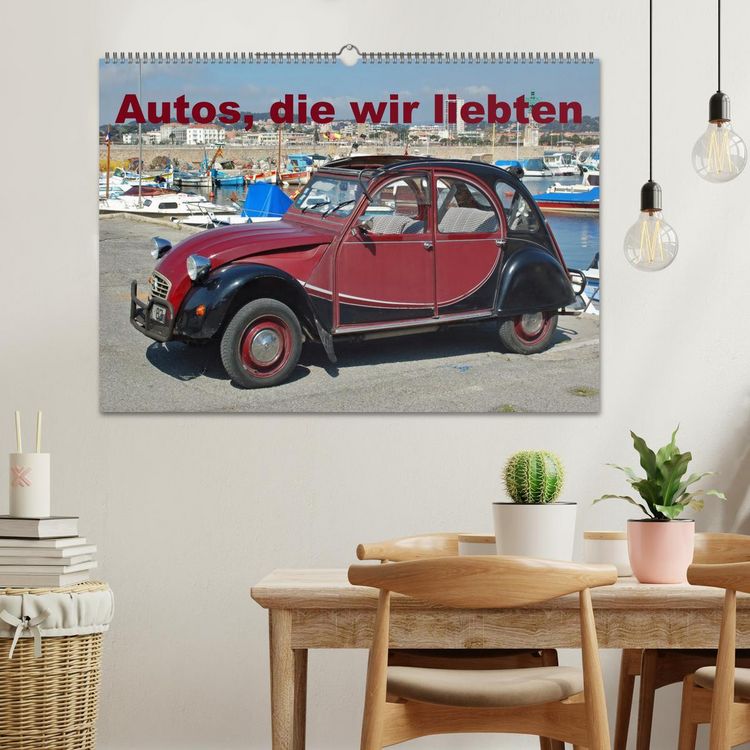 Produktbild: Autos, die wir liebten (Wandkalender 2026 DIN A2 quer), CALVENDO Monatskalender