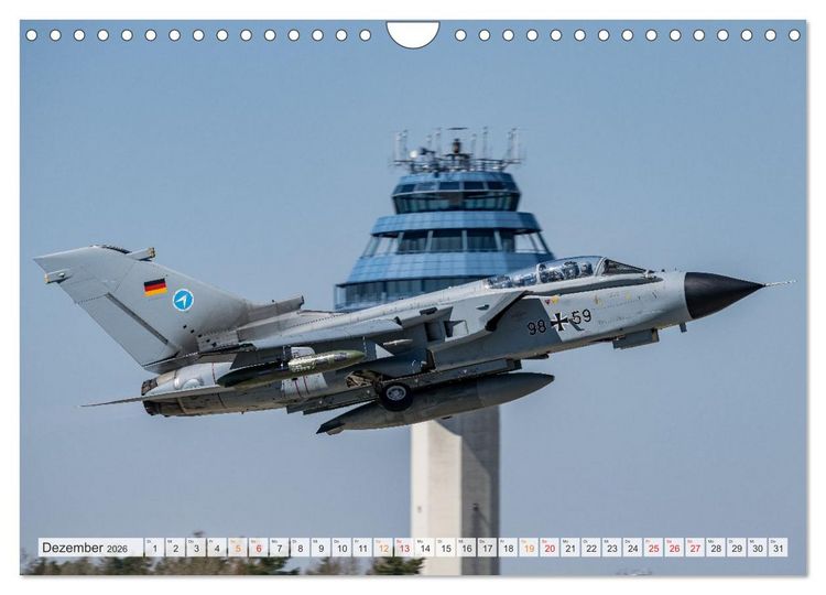 Produktbild: Panavia Tornado - The Multirole Fighter (Wandkalender 2026 DIN A4 quer), CALVENDO Monatskalender