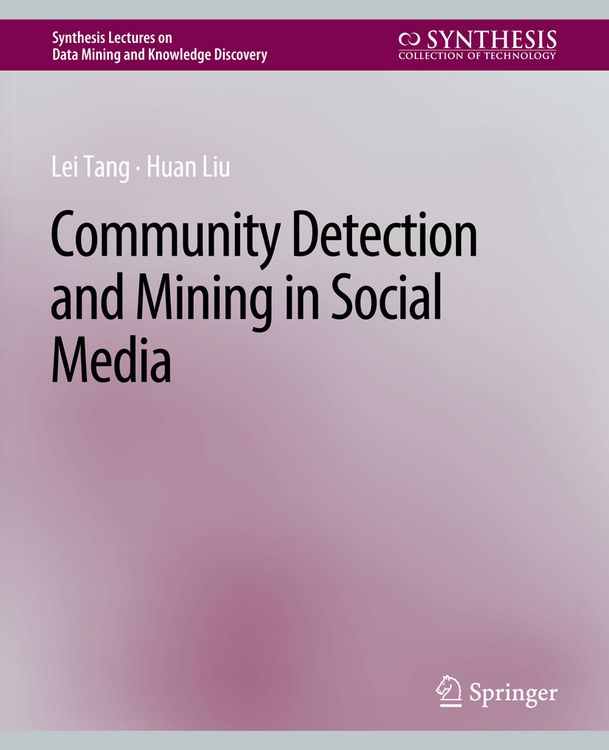 Produktbild: Community detection and mining in social media