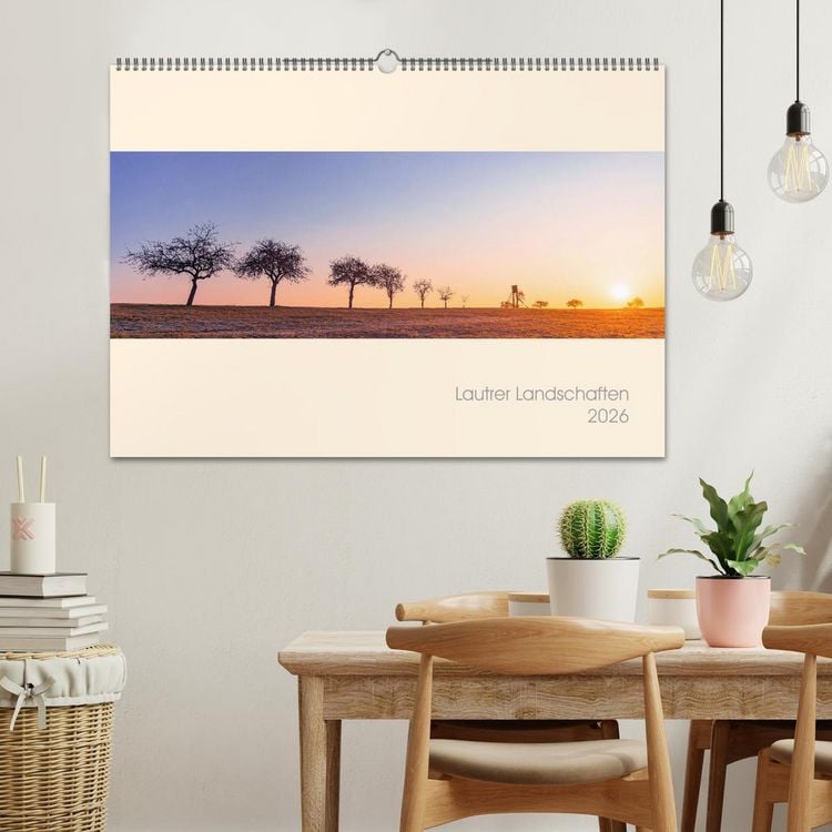 Produktbild: Lautrer Landschaften 2026 (Wandkalender 2026 DIN A2 quer), CALVENDO Monatskalender