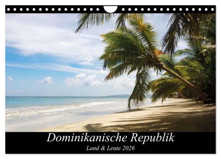 Produktbild: Dominikanische Republik Land & Leute (Wandkalender 2026 DIN A4 quer), CALVENDO Monatskalender