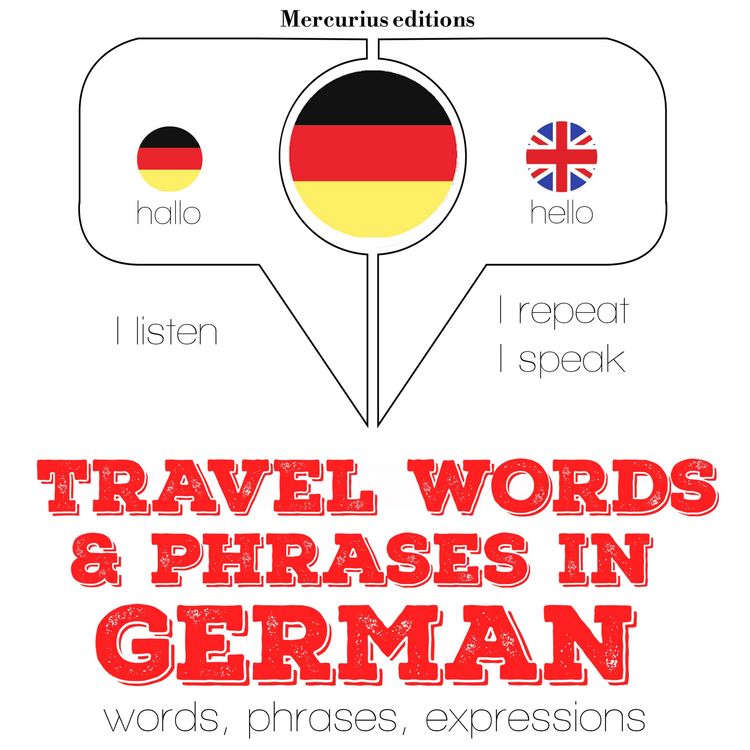 Produktbild: Travel words and phrases in German