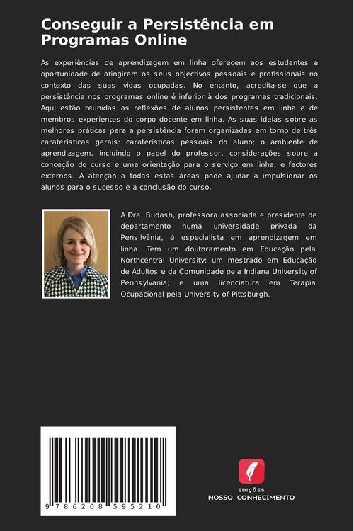 Produktbild: Conseguir a Persist&ecirc;ncia em Programas Online