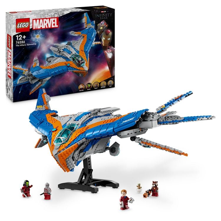 Bild vom Artikel LEGO Marvel Guardians of the Galaxy: Die Milano, Raumschiff-Modell 76286 vom Autor 