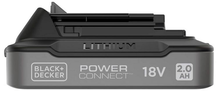 Produktbild: Black & Decker BDL2018S-XJ Werkzeug-Akku 18V 2Ah Li-Ion