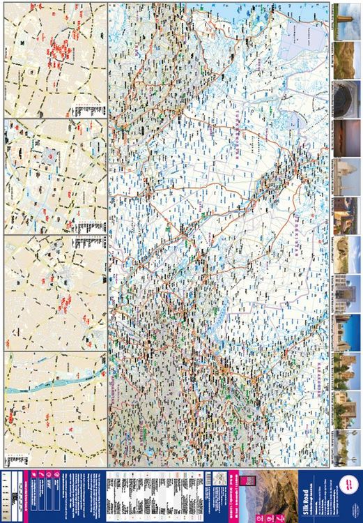 Produktbild: Reise Know-How Landkarte Seidenstra&szlig;e / Silk Road (1:2&nbsp;000&nbsp;000): Durch Zentralasien nach China / To China through Central Asia