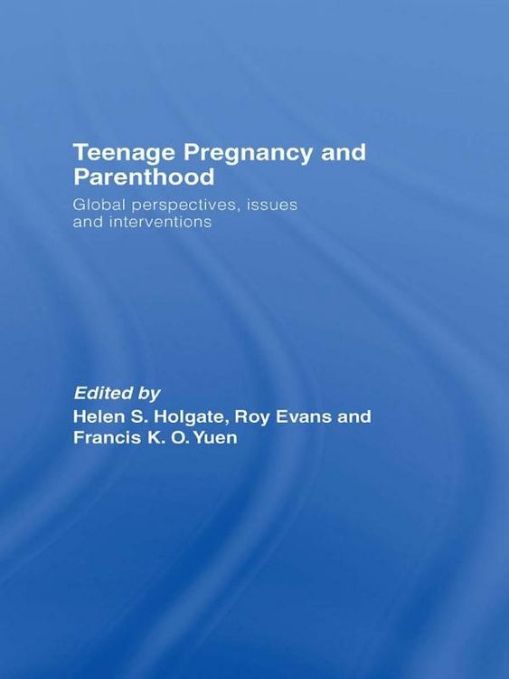 Produktbild: Teenage Pregnancy and Parenthood