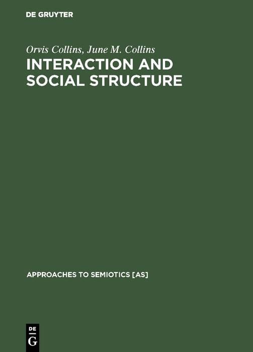 Produktbild: Interaction and Social Structure