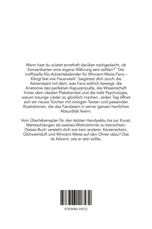 Produktbild: Der inoffizielle Klo-Adventskalender f&uuml;r Wincent-Weiss-Fans