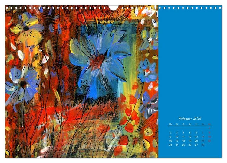 Produktbild: Blumenduft (Wandkalender 2026 DIN A3 quer), CALVENDO Monatskalender