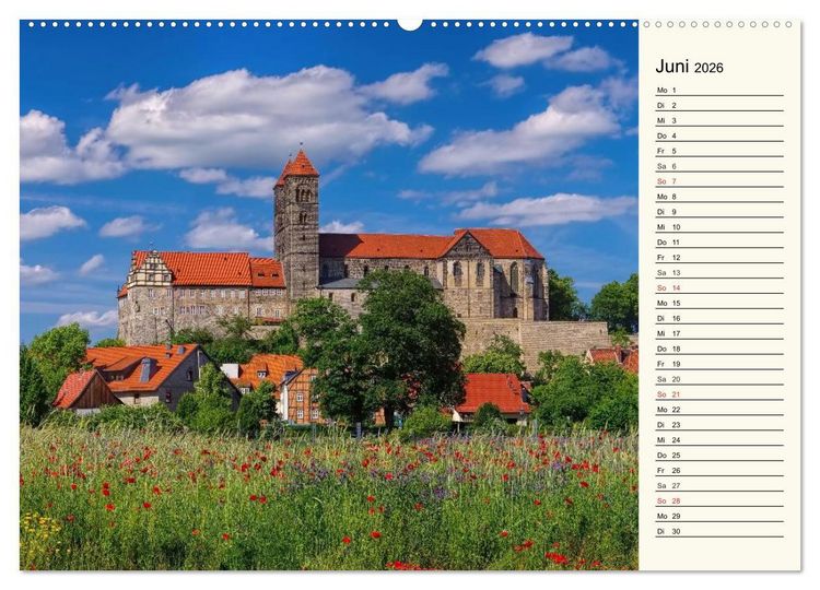 Produktbild: Der Harz - Sagenumwoben und Wildromantisch (hochwertiger Premium Wandkalender 2026 DIN A2 quer), Kunstdruck in Hochglanz