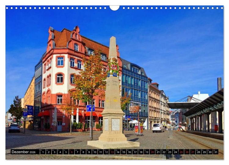 Produktbild: Zwickau - Stadt an der Mulde (Wandkalender 2026 DIN A3 quer), CALVENDO Monatskalender