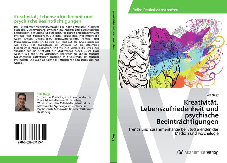 Produktbild: Kreativit&auml;t, Lebenszufriedenheit und psychische Beeintr&auml;chtigungen