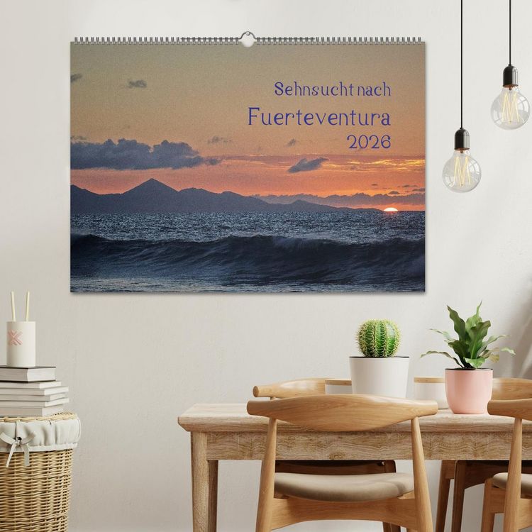 Produktbild: Sehnsucht nach Fuerteventura (Wandkalender 2026 DIN A2 quer), CALVENDO Monatskalender