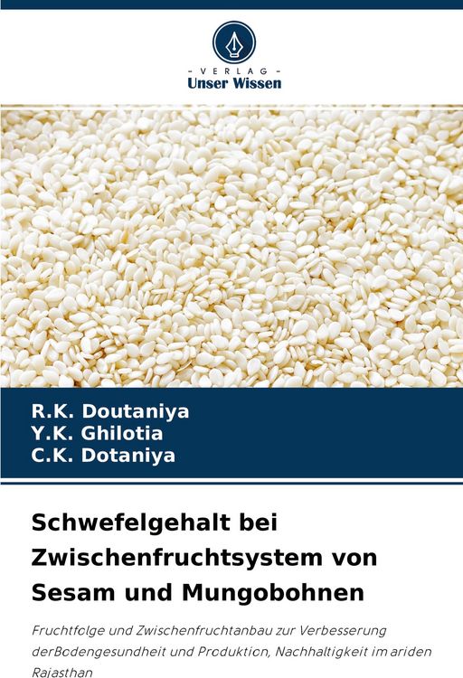 Produktbild: Schwefelgehalt bei Zwischenfruchtsystem von Sesam und Mungobohnen