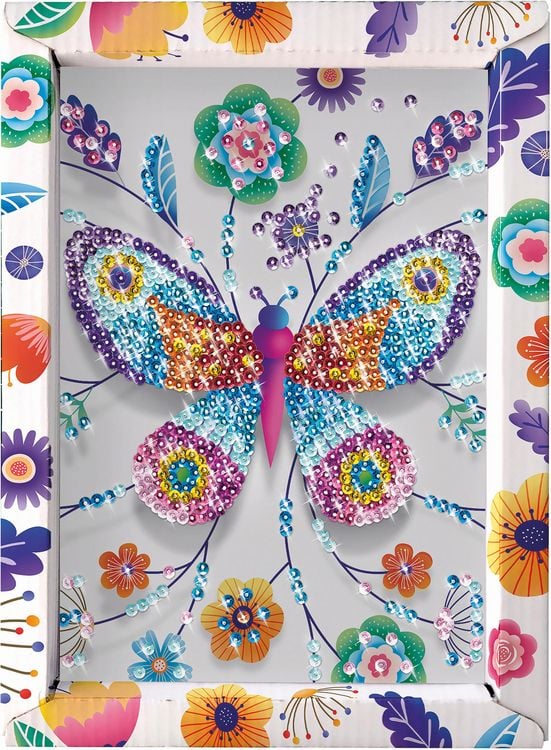 Produktbild: Lansay - Paillettenkunst Schmetterling