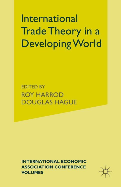 Produktbild: International Trade Theory in a Developing World
