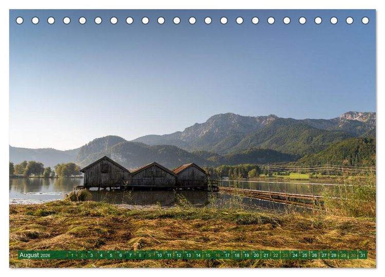 Produktbild: Sch&ouml;ne Alpenl&auml;nder (Tischkalender 2026 DIN A5 quer), CALVENDO Monatskalender