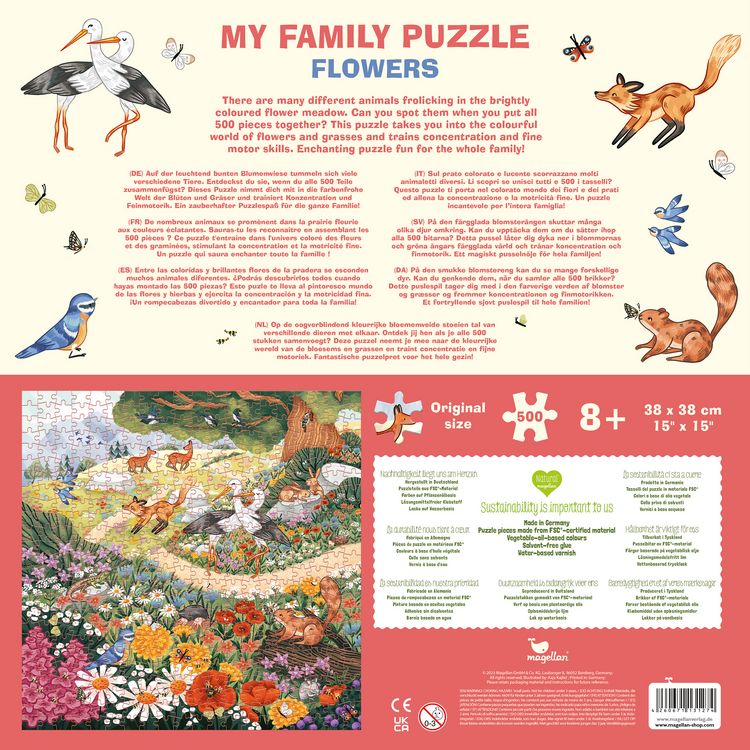 Produktbild: My Family Puzzle - Flowers