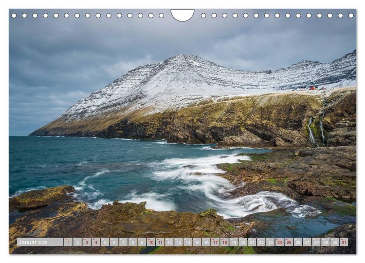 Produktbild: Traumlandschaft im Nordatlantik. F&auml;r&ouml;er Inseln (Wandkalender 2026 DIN A4 quer), CALVENDO Monatskalender