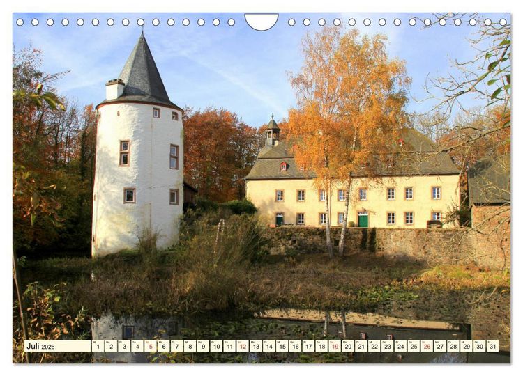 Produktbild: Traumhafte Eifel - In der Rureifel unterwegs (Wandkalender 2026 DIN A4 quer), CALVENDO Monatskalender