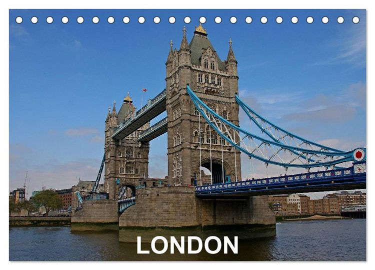 Produktbild: London (Tischkalender 2026 DIN A5 quer), CALVENDO Monatskalender