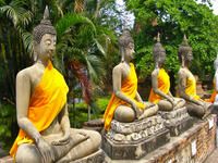 Produktbild: CALVENDO Puzzle Buddha Statue - Thailand S&uuml;dostasien Reisen | 1000 Teile Lege-Gr&ouml;&szlig;e 64x48cm Foto-Puzzle f&uuml;r gl&uuml;ckliche Stunden