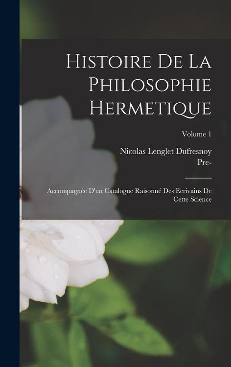 Produktbild: Histoire De La Philosophie Hermetique