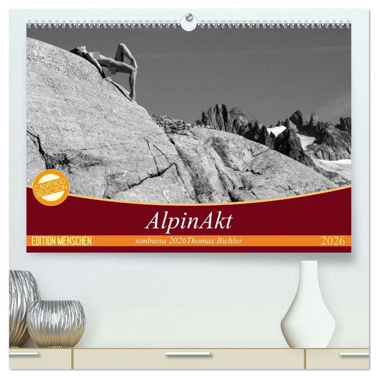 Produktbild: AlpinAkt (hochwertiger Premium Wandkalender 2026 DIN A2 quer), Kunstdruck in Hochglanz