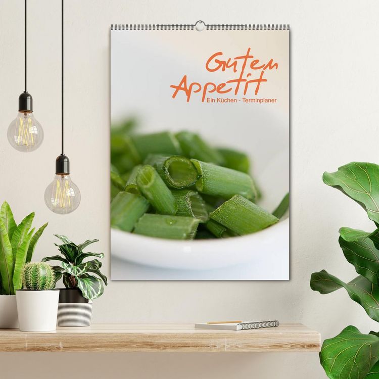 Produktbild: Guten Appetit / ein K&uuml;chen - Terminplaner (Wandkalender 2026 DIN A2 hoch), CALVENDO Monatskalender