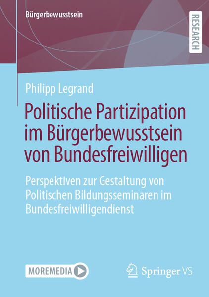Produktbild: Politische Partizipation im B&uuml;rgerbewusstsein von Bundesfreiwilligen