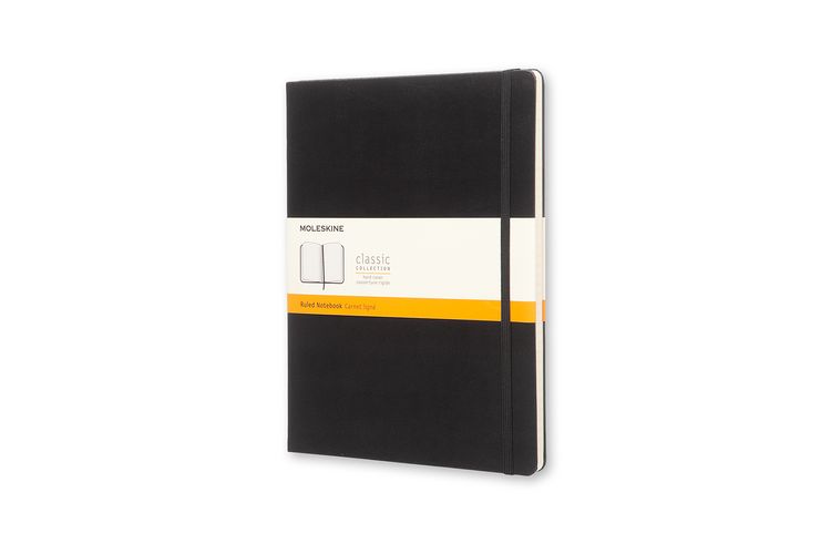 Produktbild: Moleskine: Moleskine Extra Large Ruled Notebook Hard Black