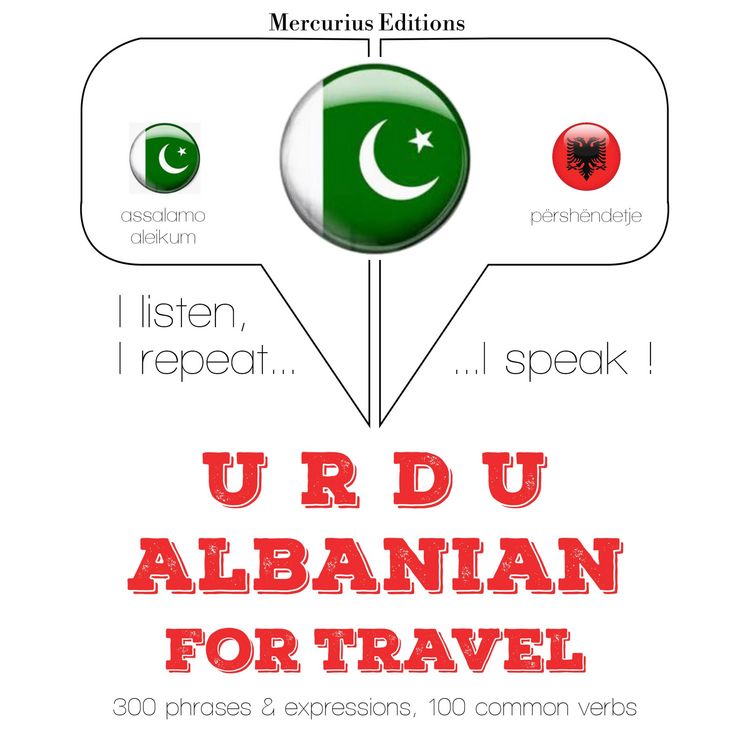 Produktbild: Travel words and phrases in Albanian