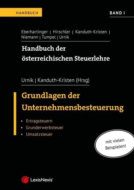 Produktbild: Handbuch der österreichischen Steuerlehre, Band I