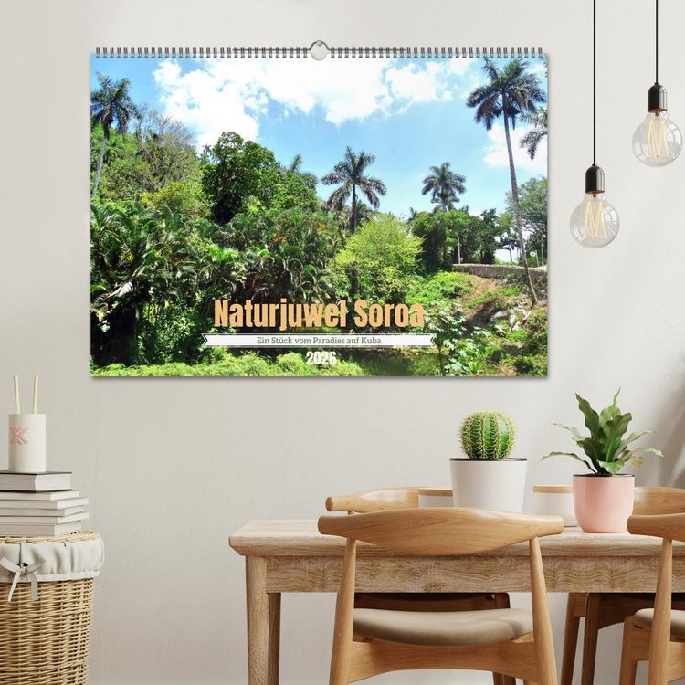 Produktbild: Naturjuwel Soroa - Ein St&uuml;ck vom Paradies auf Kuba (Wandkalender 2026 DIN A2 quer), CALVENDO Monatskalender