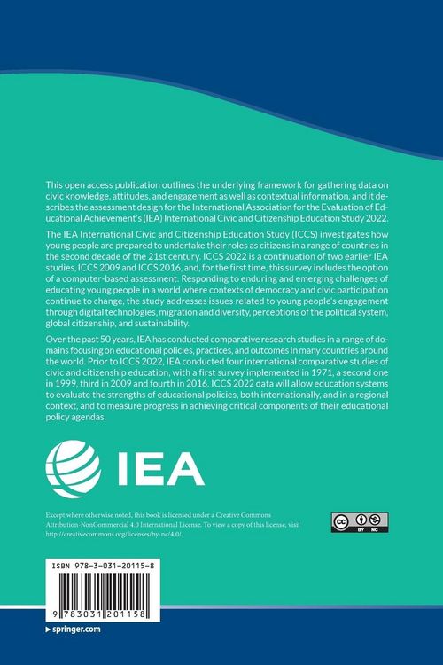 Produktbild: IEA International Civic and Citizenship Education Study 2022 Assessment Framework