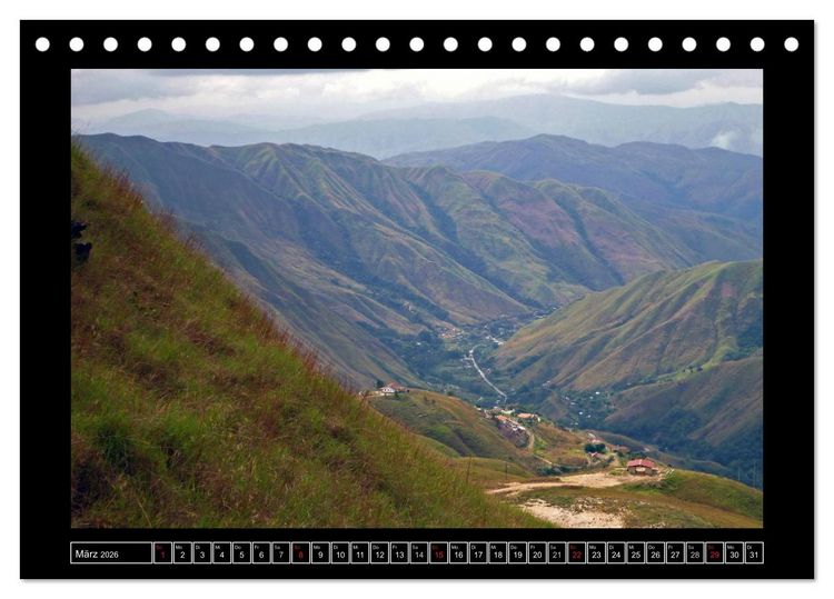 Produktbild: Venezuela & Caracas (Tischkalender 2026 DIN A5 quer), CALVENDO Monatskalender