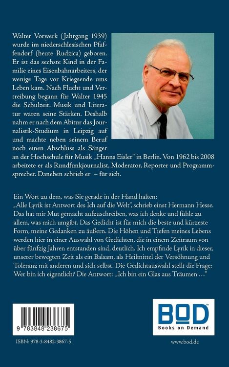 Produktbild: Ich bin ein Glas aus Tr&auml;umen