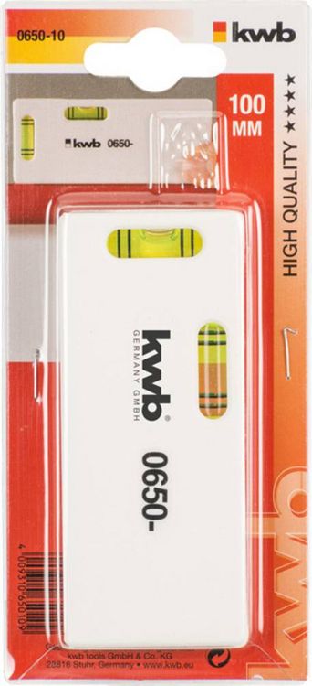 Produktbild: Kwb 065010 Mini-Wasserwaage 100mm