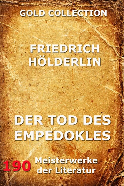 Produktbild: Der Tod des Empedokles