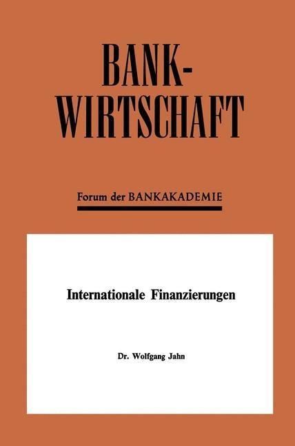 Produktbild: Internationale Finanzierungen