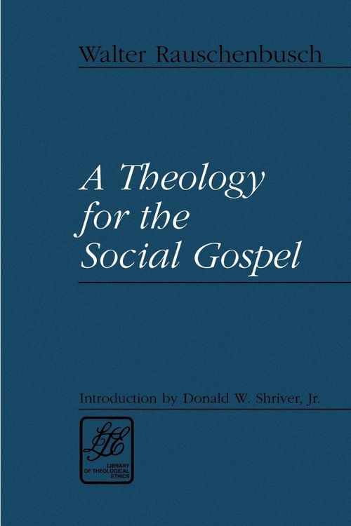 Produktbild: A Theology for the Social Gospel