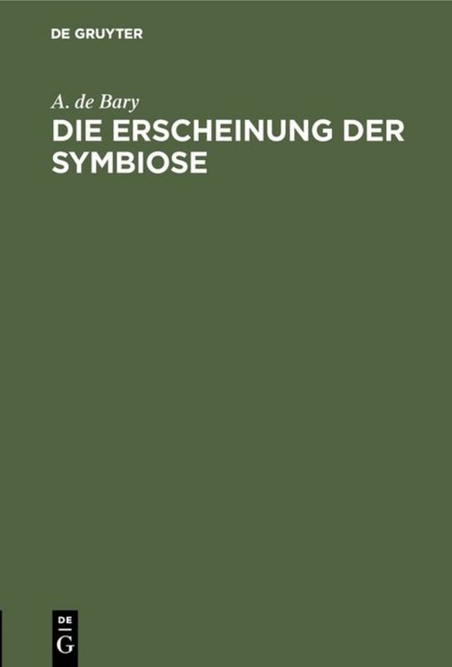 Produktbild: Die Erscheinung der Symbiose