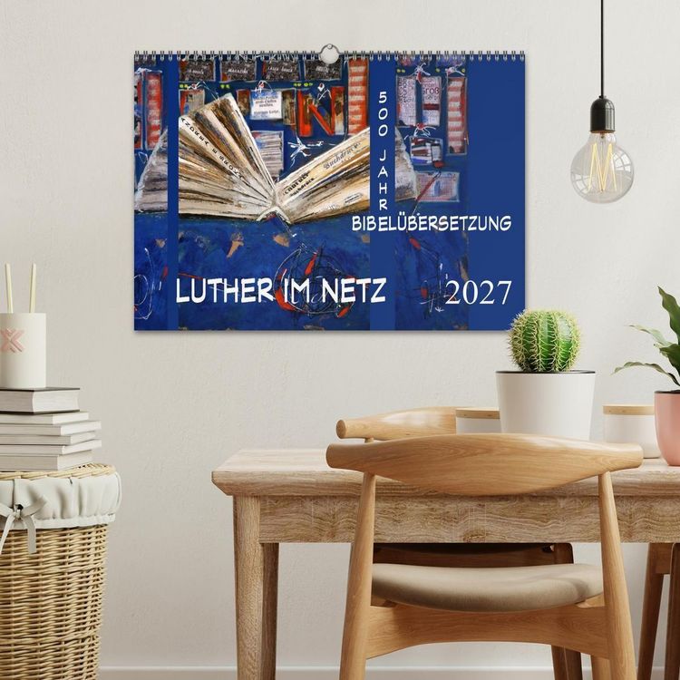 Produktbild: Luther im Netz (Wandkalender 2027 DIN A3 quer), CALVENDO Monatskalender