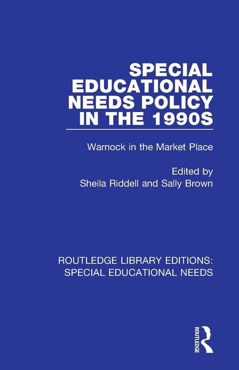 Produktbild: Special Educational Needs Policy in the 1990s