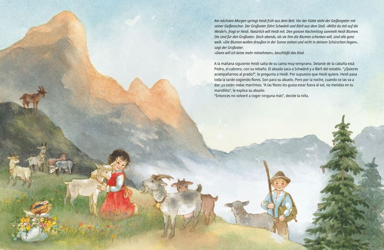 Produktbild: Heidi (Deutsch-Spanisch)